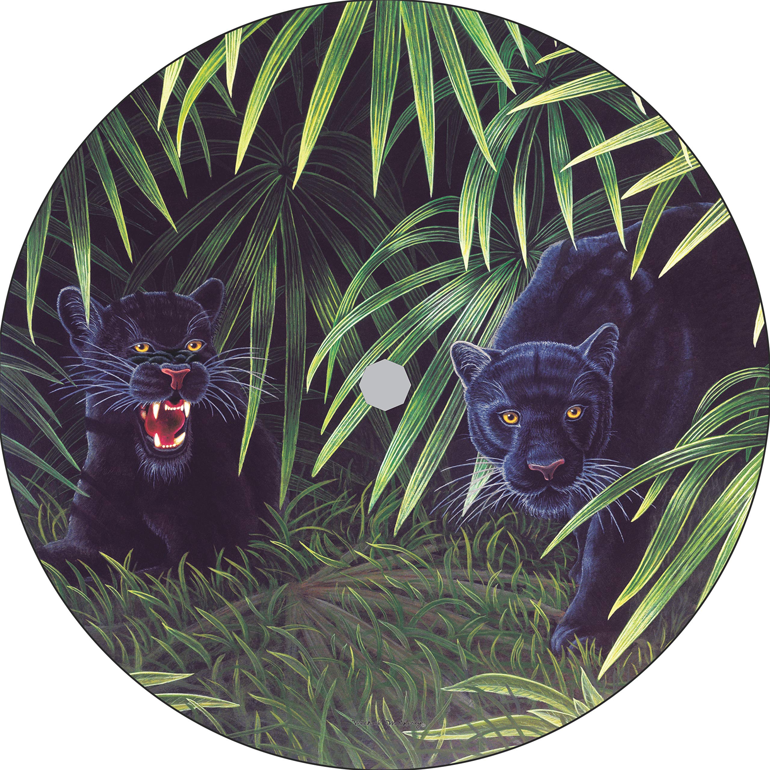 Custom Black Panther Mystical Shadows Spare Tire Cover - Universal Fit for All Vehicles (Choose Your Tire Size & Backup Camera Option) - Perfect for Jeep, Truck & SUV Off-Road Adventures & Camping Trips
