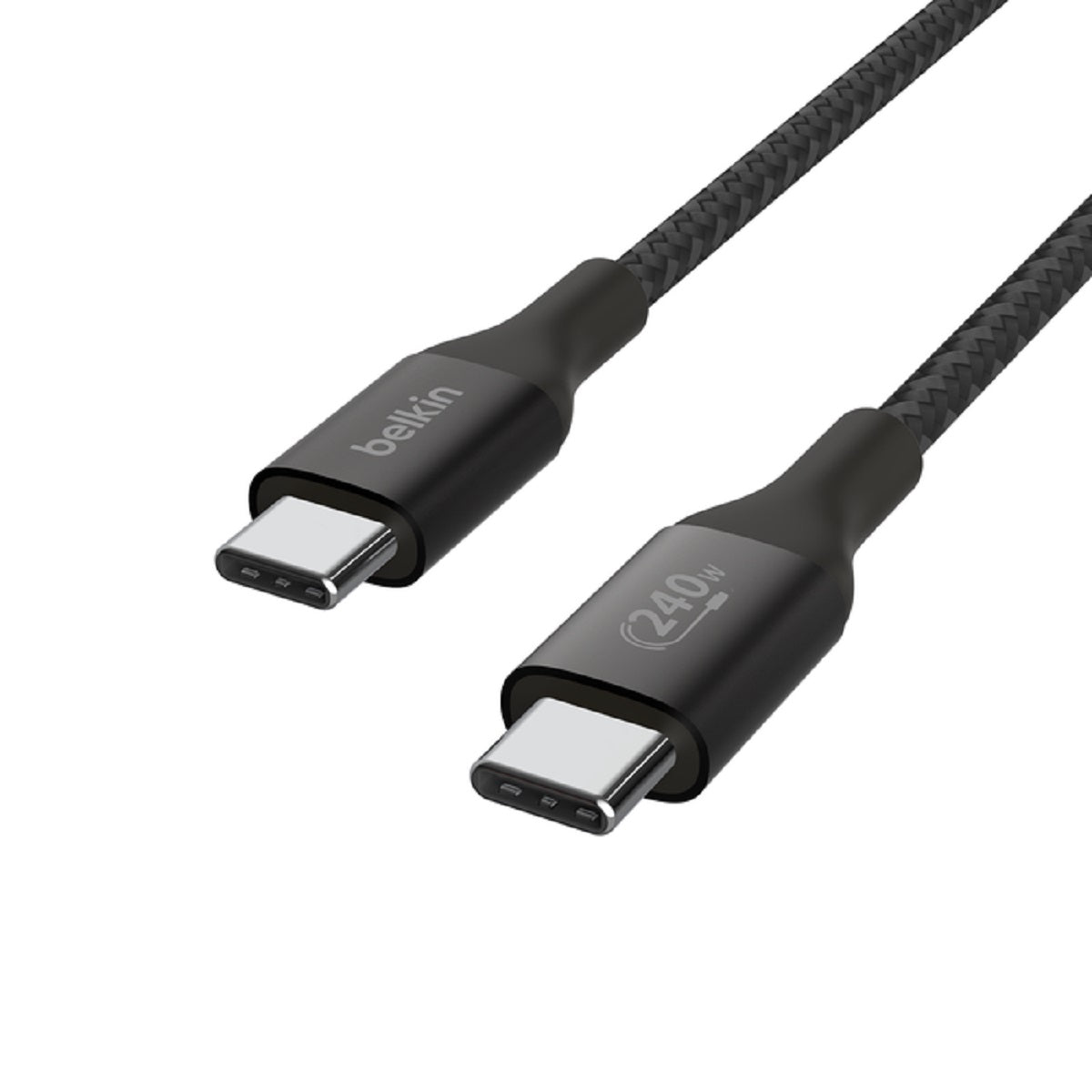 Belkin BoostCharge USB-C to USB-C Charging Cable 240W 1M (3.3ft) Fast Charging Cord for iPhone 15, MacBook, iPad, Samsung Galaxy - Perfect for Home, Office & Travel Accessories