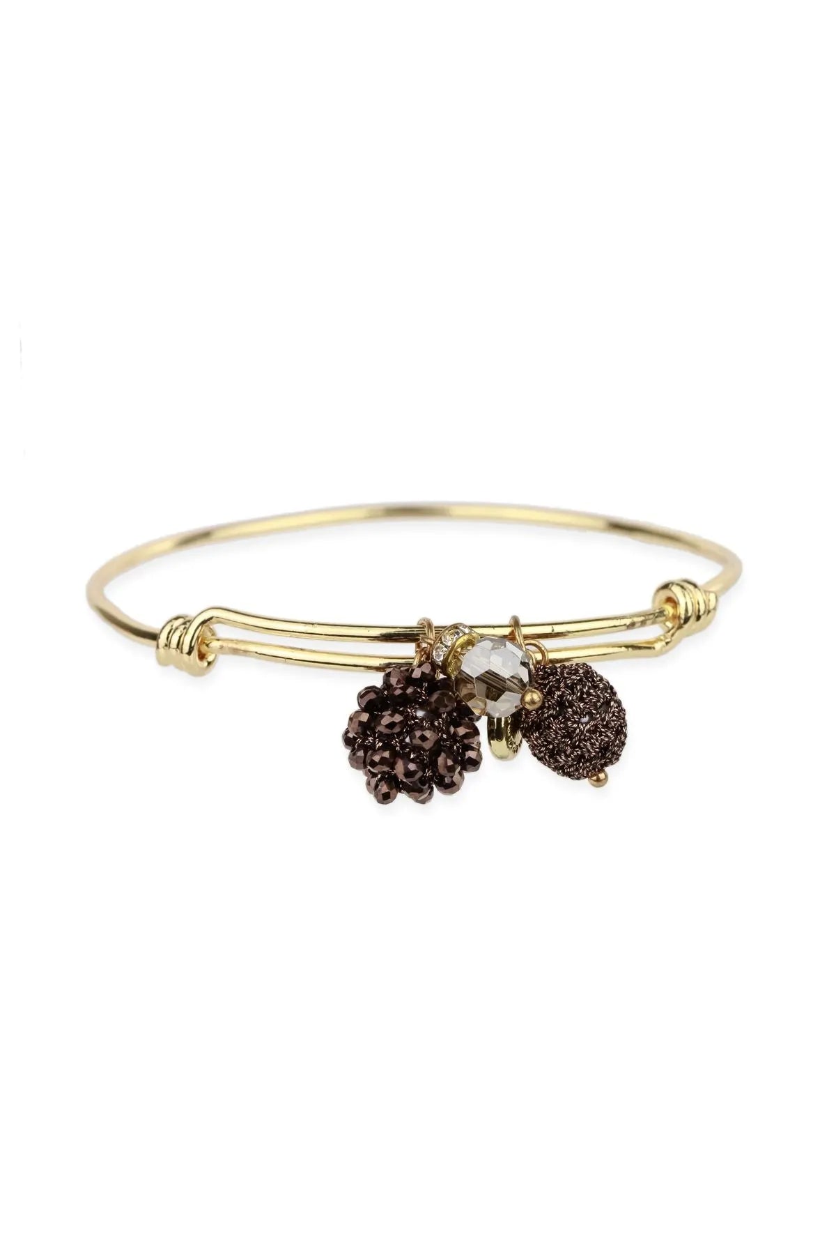 Adjustable Charm Bangle Bracelet for Women - Stackable Fashion Jewelry for Layering & Everyday Wear - Perfect Gift for Her