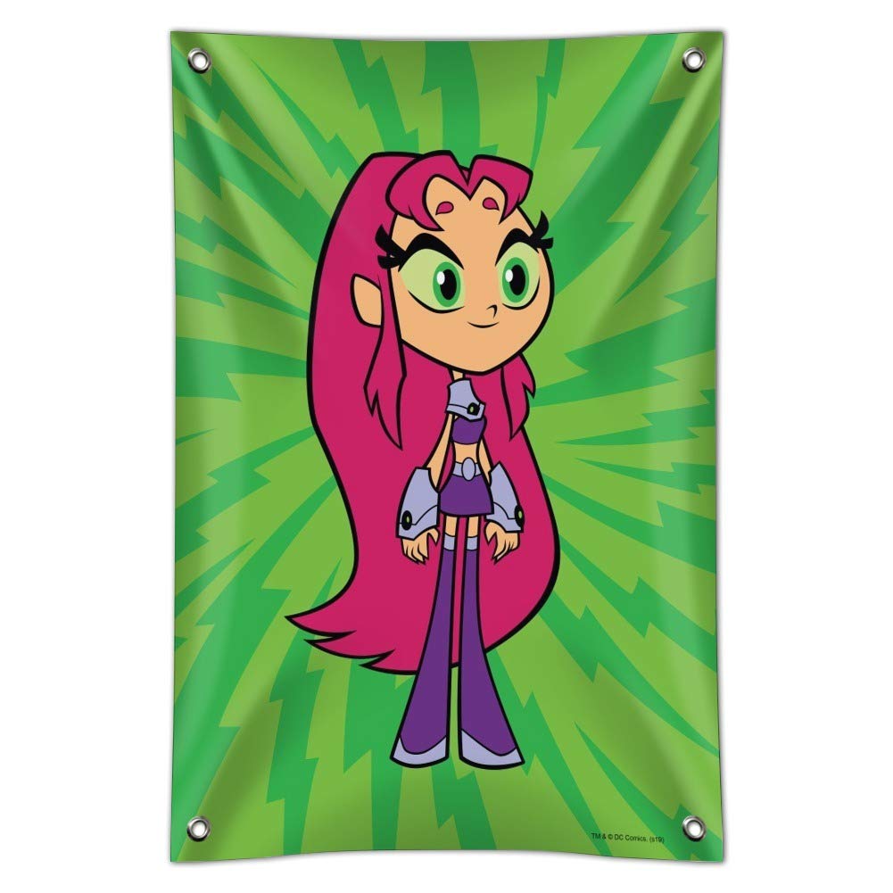 Teen Titans Go! Starfire Themed Home & Office Decor Sign - Perfect for Bedroom, Gaming Room, and Superhero Fan Gifts