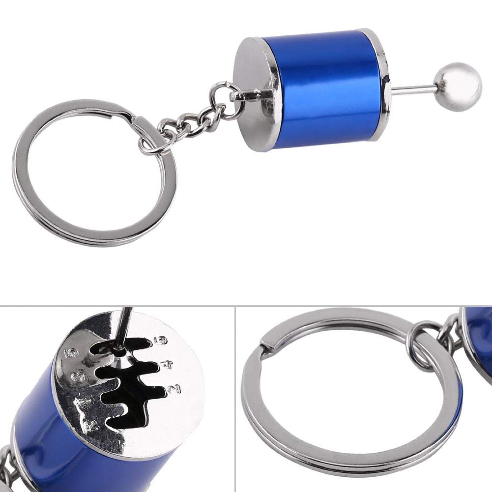 Tyenaza Car Gear Shift Keychain - Metal Alloy Keyring with Creative Auto Shifter Design - Perfect for Car Enthusiasts & Gift Giving