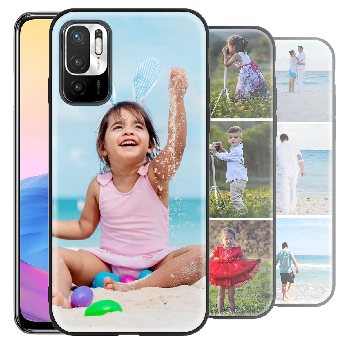 Custom Phone Case for Xiaomi Redmi Note 10 5G (6.5 Inch) - Personalized Picture & Text Design Cover | Durable Protective Case | Perfect for Gifts, Travel & Everyday Use