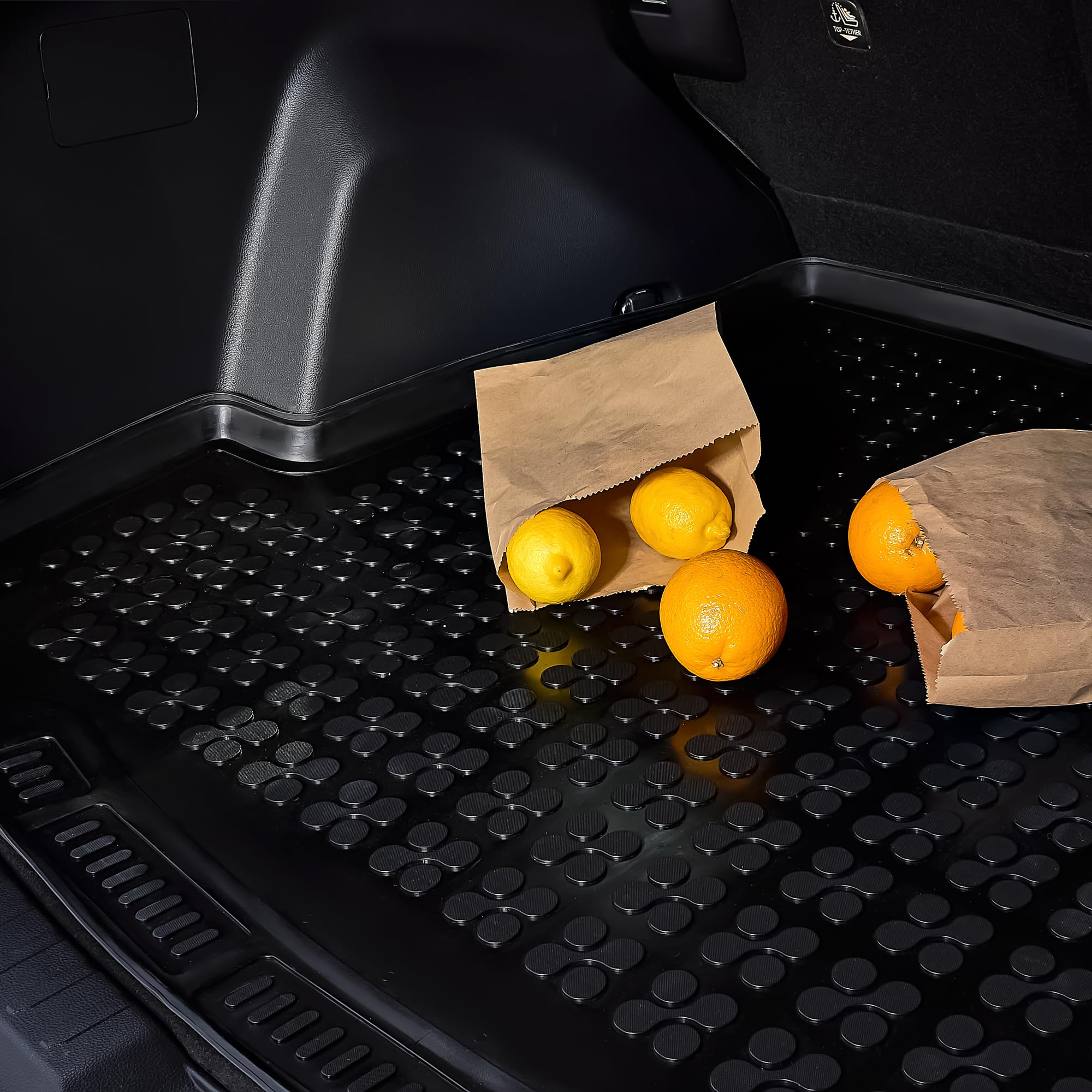 Premium All-Weather Floor Mats Set for Tesla Model S (2012-2023) - Custom Fit Car Floor Liners & Cargo Mats - Odorless Black Automotive Accessories - Perfect for Daily Commute, Road Trips & Winter Protection