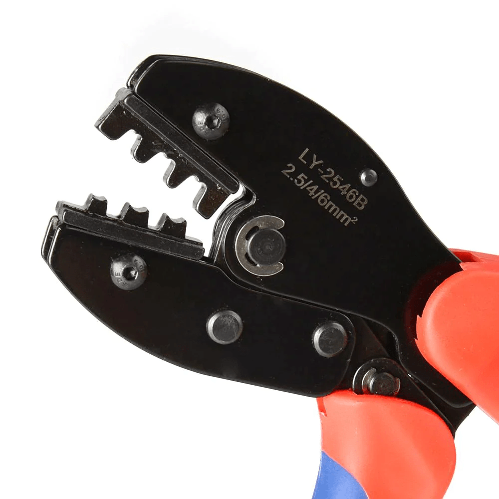 LY 2546B Solar PV Cable Crimping Tool for AWG14-10 (2.5/4/6mm²) Solar Connectors - Professional Solar Panel Installation Tool for MC4, PV, and Renewable Energy Projects