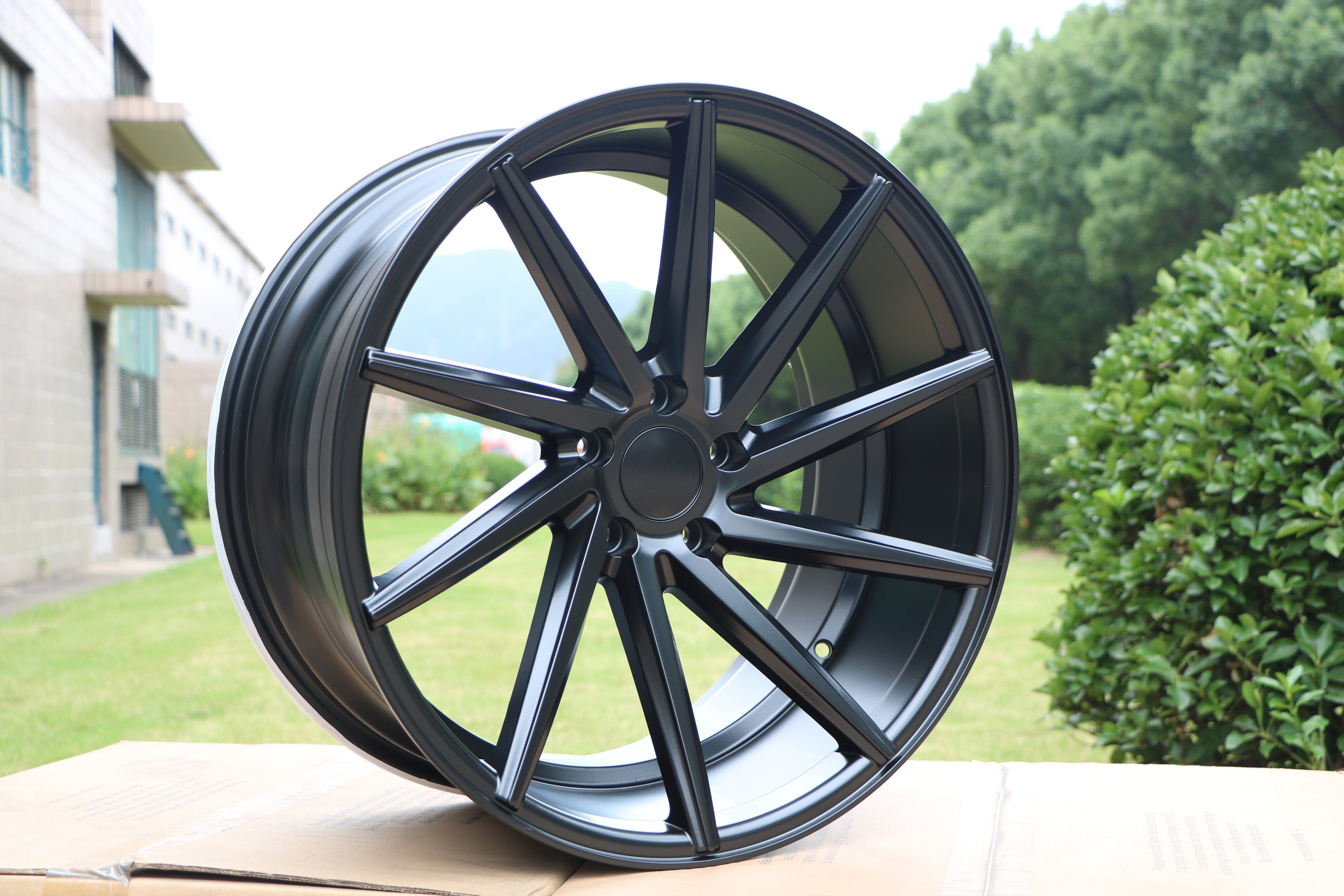 19-Inch Swirl Style Alloy Wheels - Premium Car Rims for Sedans & SUVs - Enhance Your Vehicle's Style & Performance for Street Driving & Car Shows