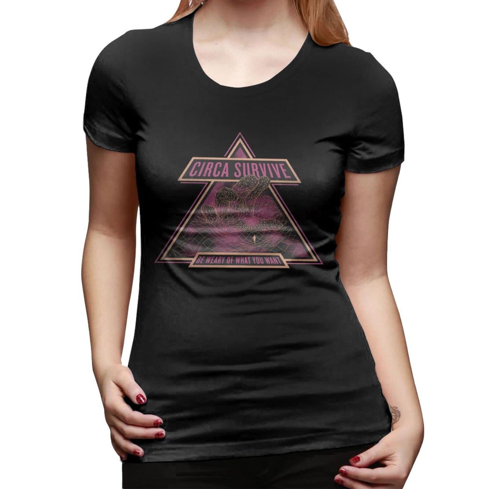 DHJANECT Women's Short Sleeve T-Shirt - Breathable Round Neck Tee for Teens & Young Adults | Casual Wear, Summer Outfits, Everyday Comfort