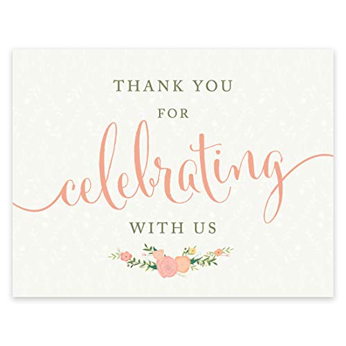 Sign Thank You For Celebrating
