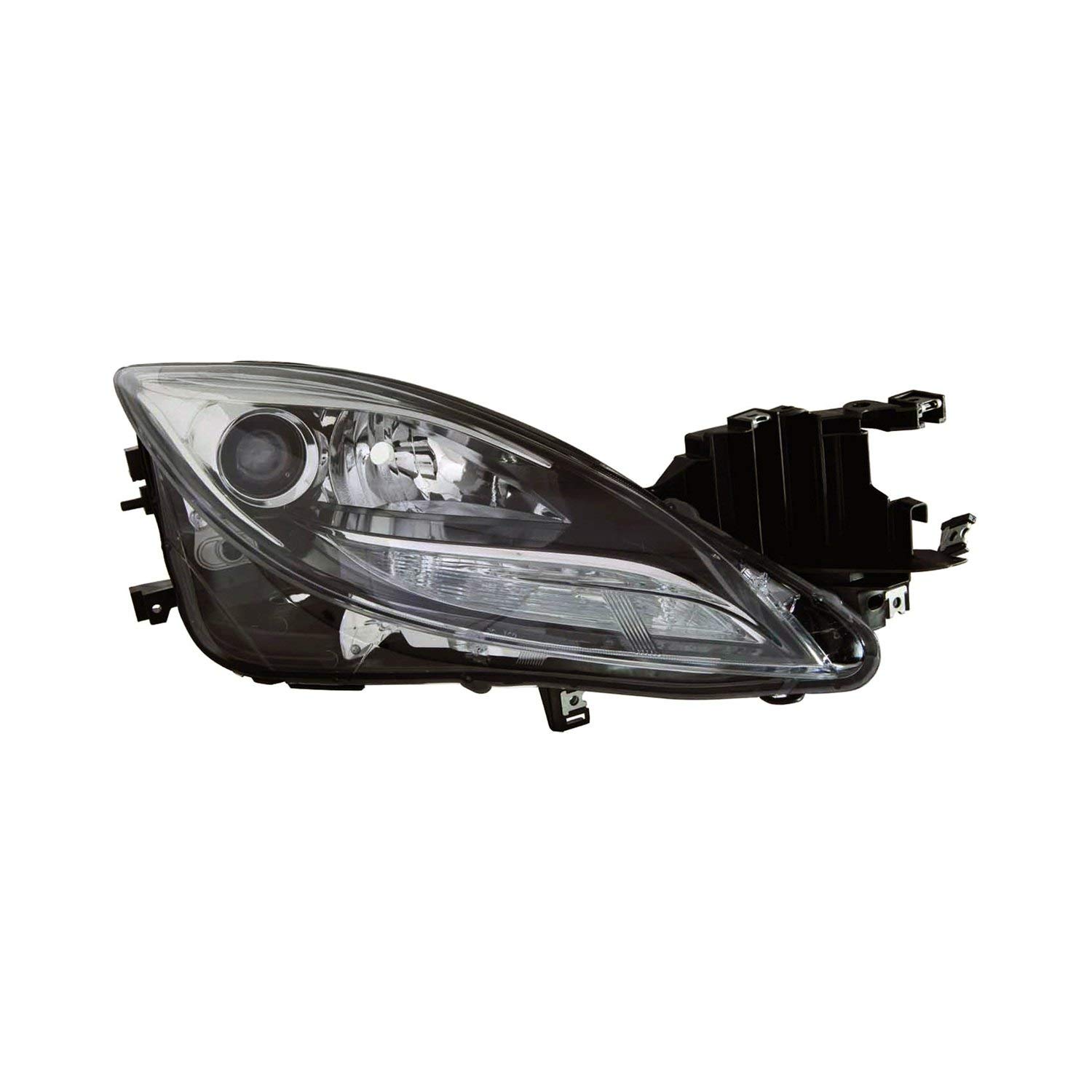 OE Replacement Headlight for Mazda 6 2011-2013 - Direct Fit MA2519141 - Left/Right Side Compatible - Perfect for Night Driving & Foggy Conditions