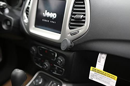 Course Motorsports DirectFit Phone Mount - Magnetic & Wireless Charging for Jeep Compass (2017-2021) | Universal Phone Compatibility | Secure Hands-Free Car Mount for GPS Navigation & Road Trips
