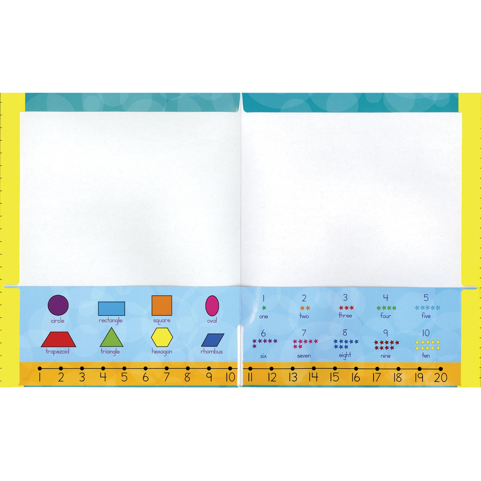 Zaner Bloser Primary Resource Folders - Set of 12 Classroom Organization Folders for Teachers & Students - Perfect for Homework, Lesson Plans & School Supplies Storage
