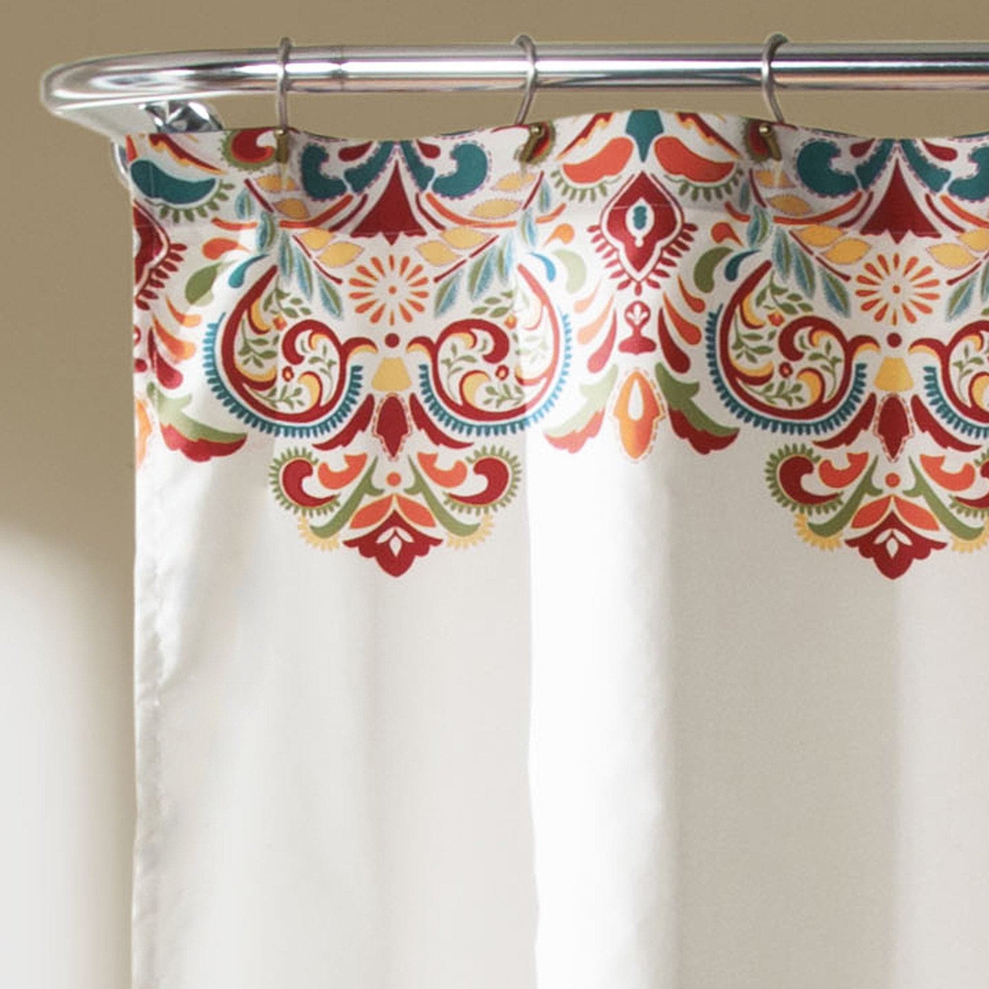 Clara Waterproof Shower Curtain - Elegant Bathroom Decor for Modern Homes | Perfect for Bathrooms, Showers & Spa Retreats