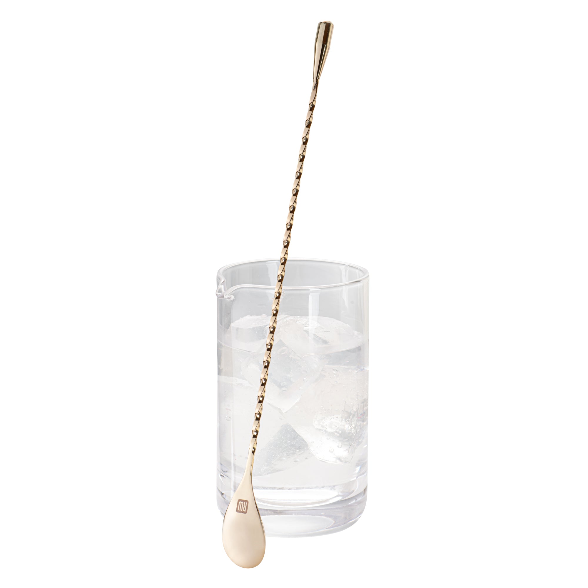Premium Gold Plated Stainless Steel Belicoso Bar Spoon - 12