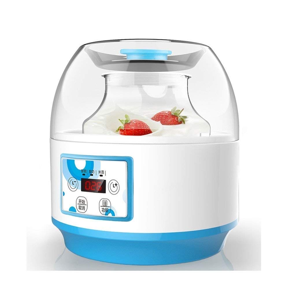 Digital Automatic Electric Yogurt Maker Machine - Stainless Steel Yogurt & Fruit Enzyme Rice Wine Maker for Homemade Probiotic Drinks | Perfect for Kitchen, Healthy Breakfast & DIY Fermentation