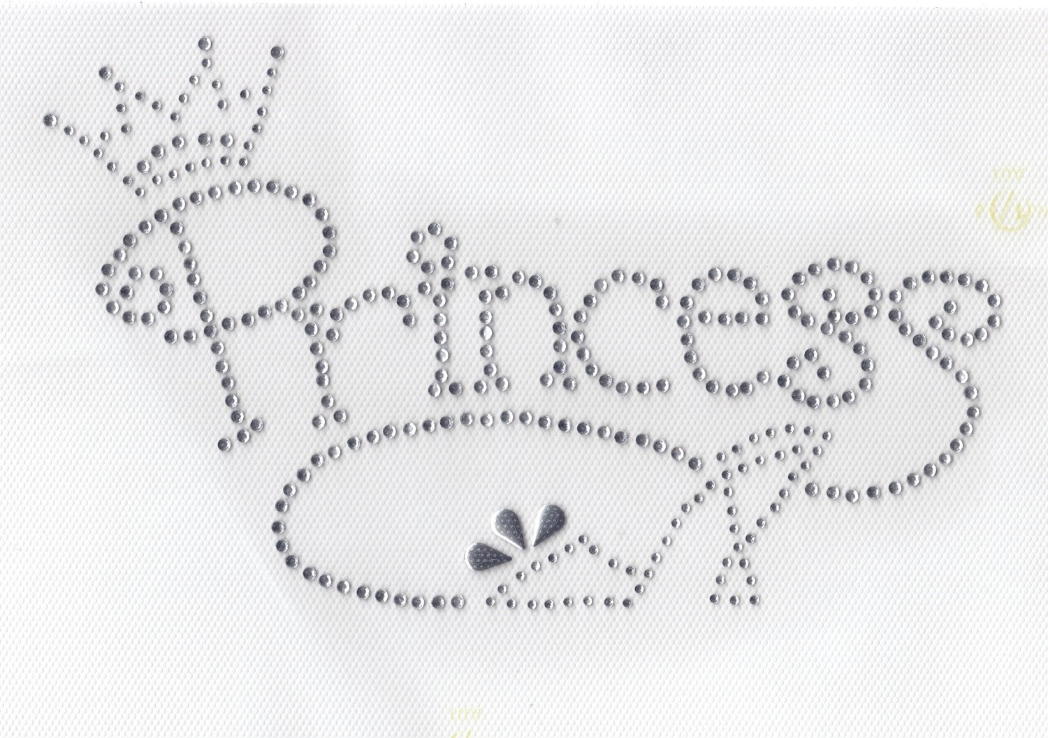 Hot Fix Rhinestone Iron On Transfer - Clear High Heel Shoe Design for Princess Costumes, Dancewear & DIY Fashion Accessories