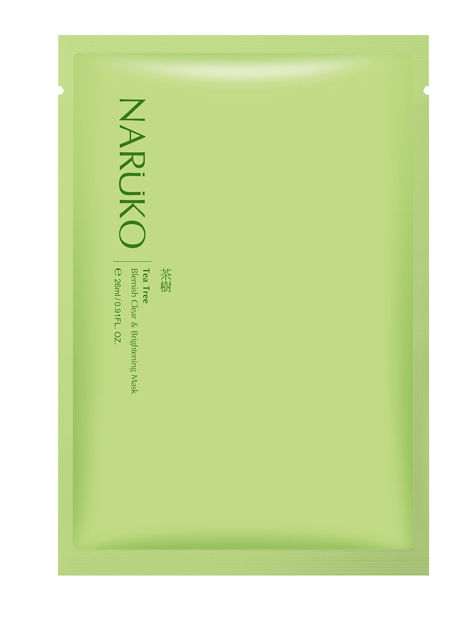 Naruko Tea Tree Blemish Clear & Brightening Face Mask - Black Charcoal Acne Treatment with Salicylic Acid for Oily Skin | Reduces Excess Oil & Brightens Complexion | Perfect for Daily Skincare & Breakout Control