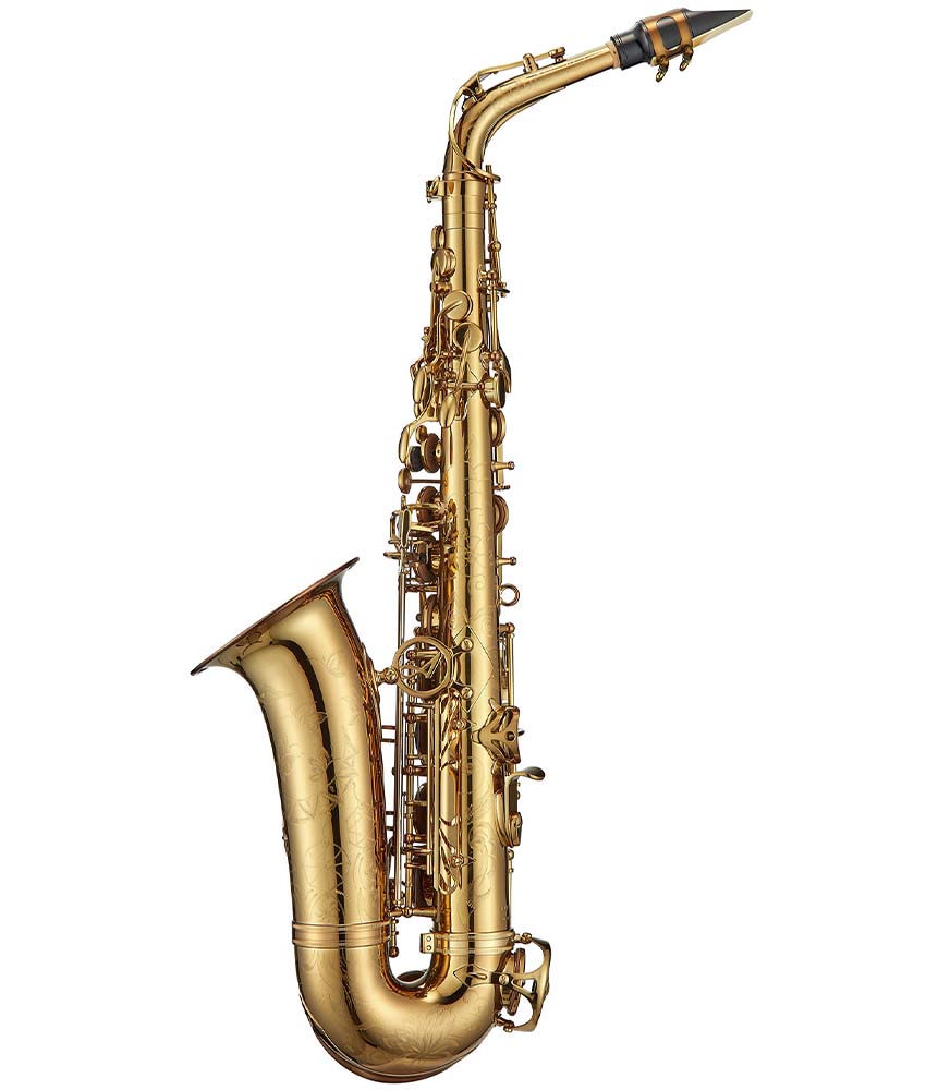 Antigua Winds ProOne AS6200AME Professional Alto Saxophone in Amber Finish - Perfect for Jazz, Concert & Student Performances