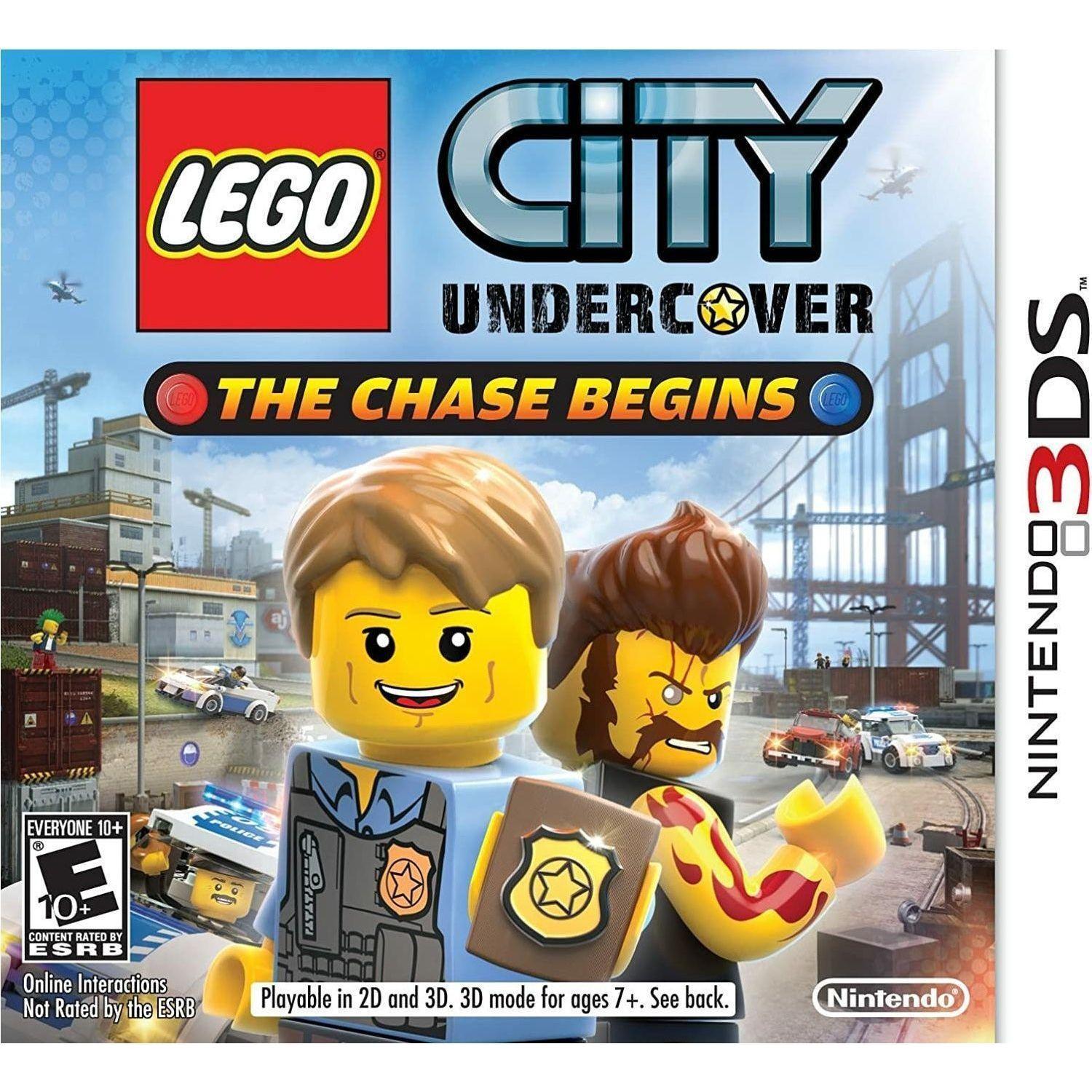 Lego City Undercover The Chase Begins - Nintendo 3DS Game (Physical Cartridge in Case) | Action-Adventure Game for Kids & Adults | Perfect for Travel & Family Game Nights