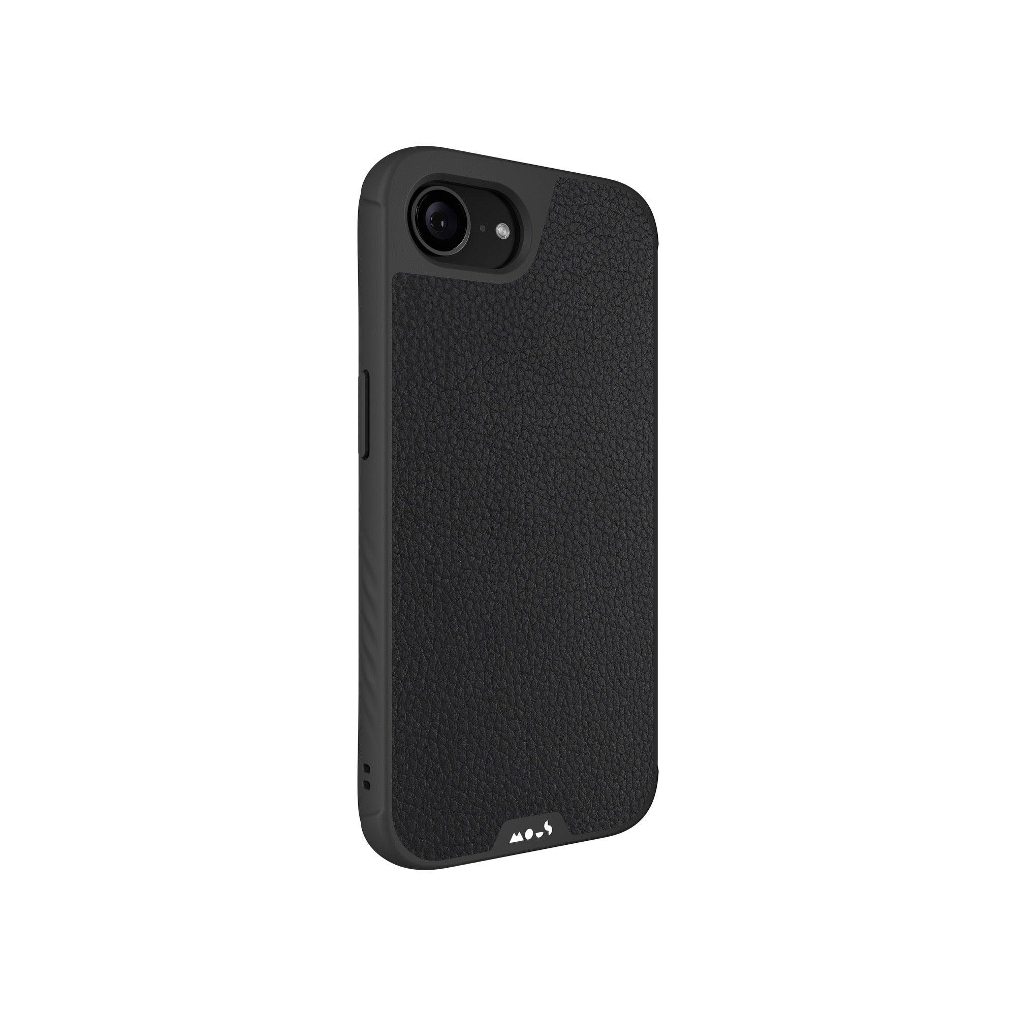 Premium MagSafe® Compatible Black Leather Phone Case for iPhone 14/13/12 Series - Slim Protective Cover with Magnetic Alignment - Perfect for Work, Travel & Everyday Use