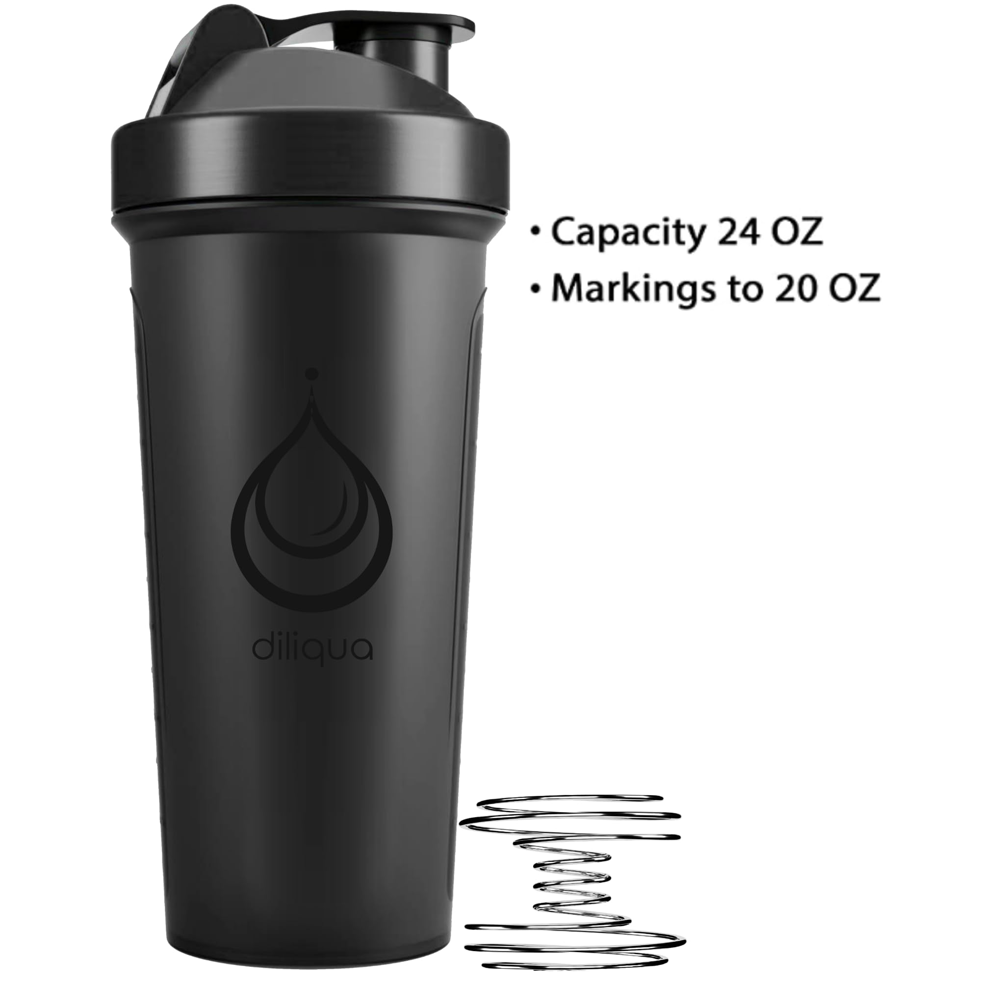 4 Pack 28oz BPA-Free Protein Shaker Bottles | Dishwasher Safe Blender Bottles for Protein Shakes & Smoothies | Includes Cleaning Sponge | Perfect for Gym, Workouts & Post-Workout Recovery