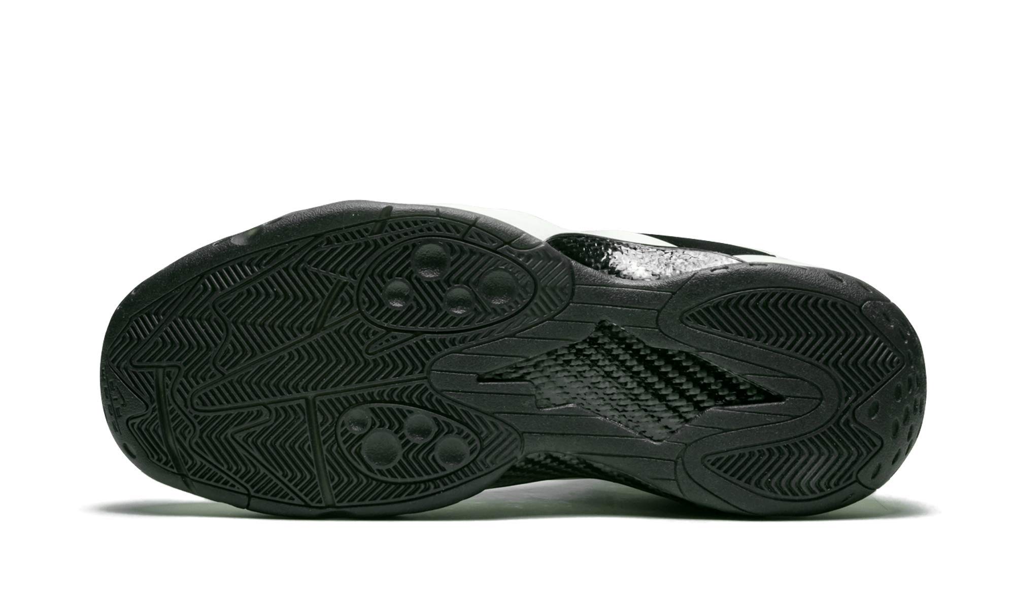 Nike Men's Zoom Rookie BQ3379 Basketball Shoes - Size 8.5 White/Black - Lightweight Cushioned Sneakers for Court Play & Casual Wear
