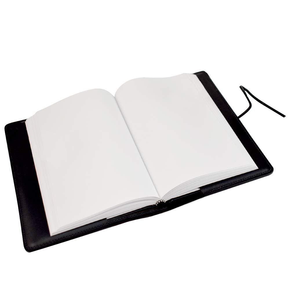 Creekside Maple Tree Genuine Leather Journal Cover - 6x9 Inch Refillable Hardbound Notebook - Perfect for Writing, Sketching & Daily Planning