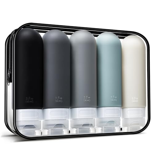 5 pcs / Dark Travel Case
