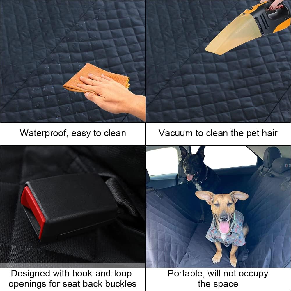BestEvMod Waterproof Pet Seat Cover for Hyundai Ioniq 5 (2021-2023) - Durable Dog Car Seat Protector with Non-Slip Backing | Perfect for Road Trips, Daily Commutes & Pet Travel Accessories
