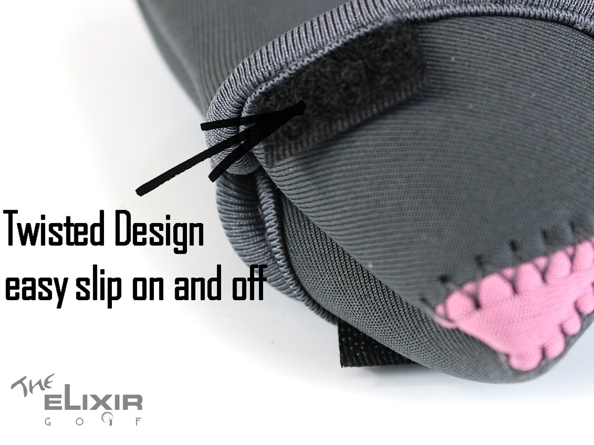 Premium Neoprene Golf Iron Club Head Covers - Set of 10 | Durable Protection for Irons 1-10 | Perfect for Course Play, Travel & Club Storage