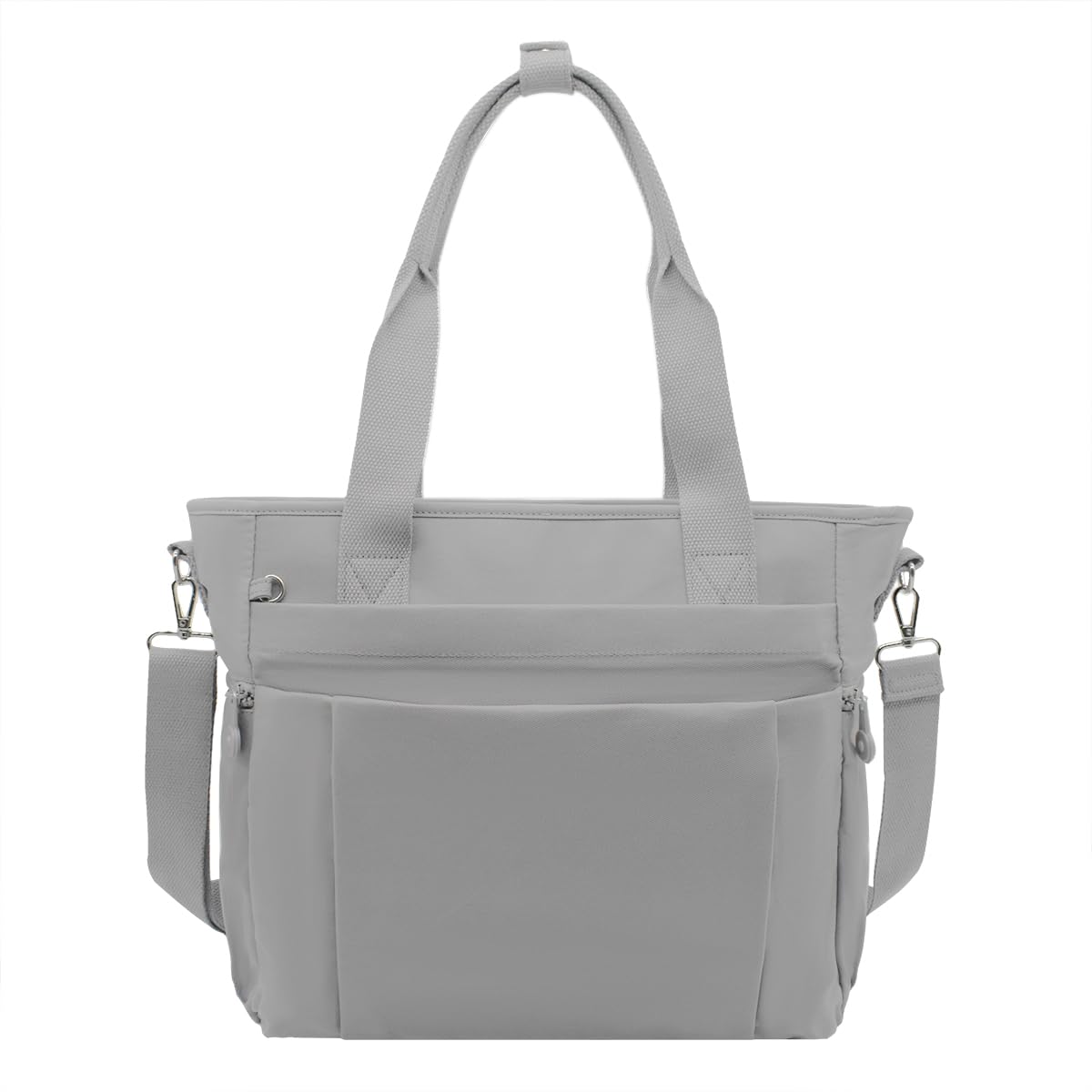 Stylish Large Tote Bag for Women with Multiple Compartments & Zipper Closure - Perfect Waterproof Work Shoulder Bag for Office, Travel, Gym & Daily Commute