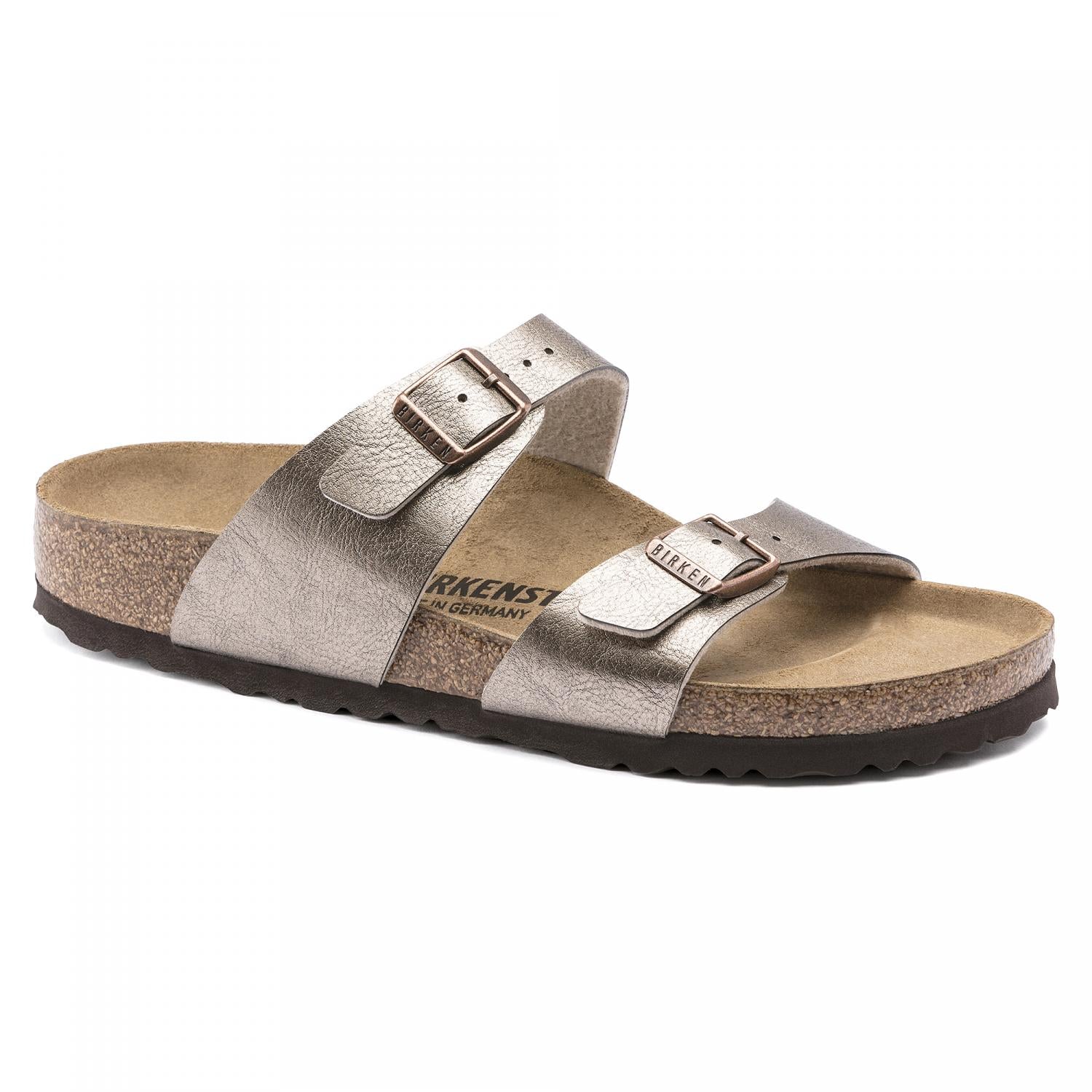 Birkenstock Sydney Women's Sandals - Comfortable & Stylish Cork Footbed Slides for Casual Wear, Beach, and Everyday Use