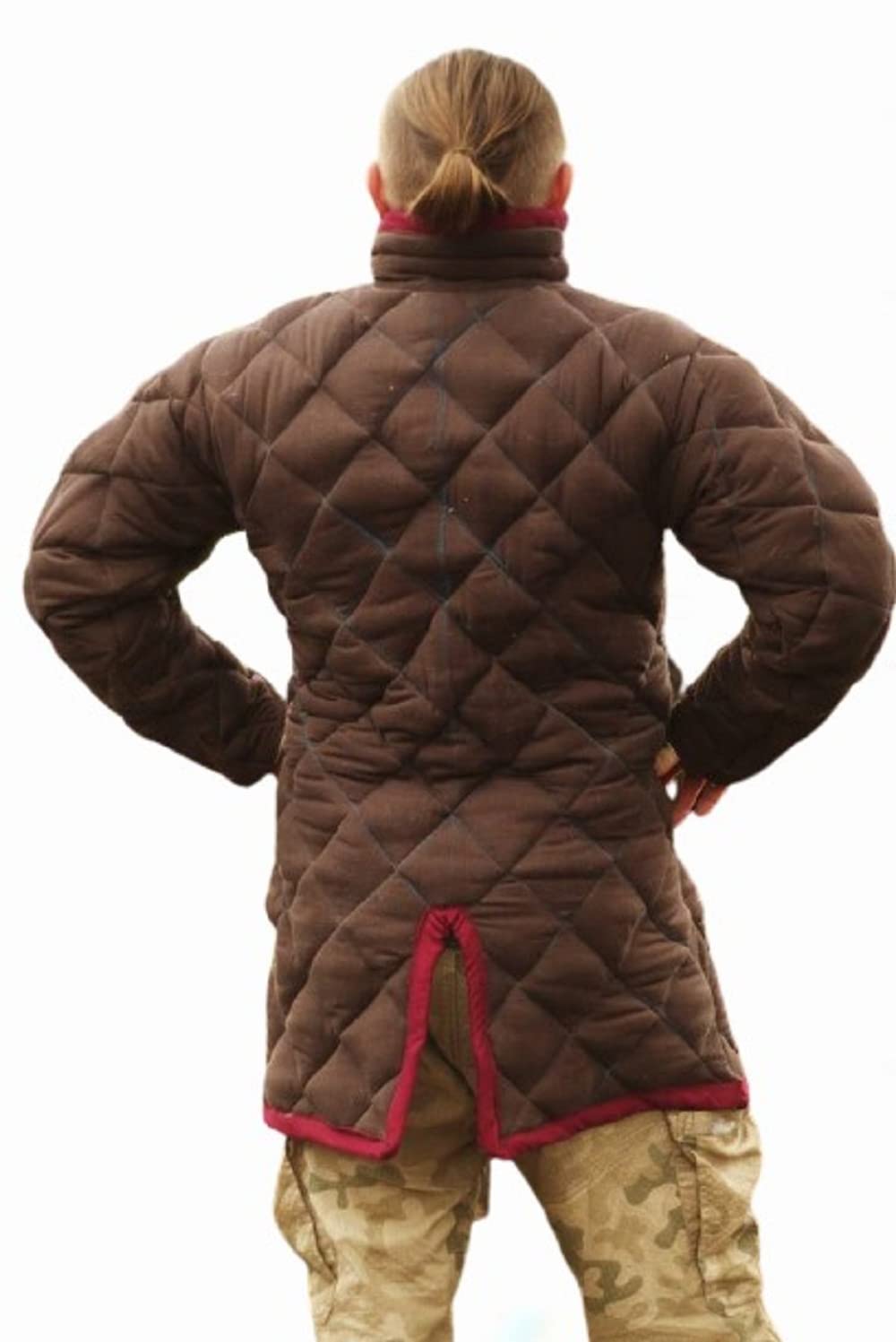 Medieval Knight's Body Armor - Arthurian Style Padded Gambeson with ABS Protection | LARP, Cosplay, Renaissance Fairs & Historical Reenactment
