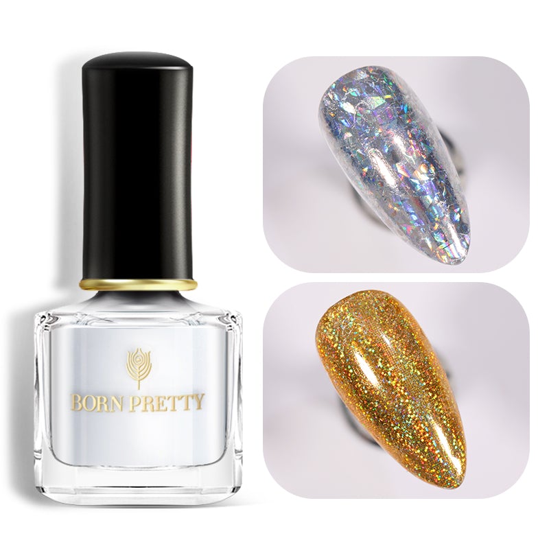 Born Pretty Nail Foil Glue - Professional Nail Art Adhesive for Foil Transfer, Long-Lasting & Quick Drying - Perfect for DIY Manicures, Salon Nail Designs & Special Occasion Nail Art