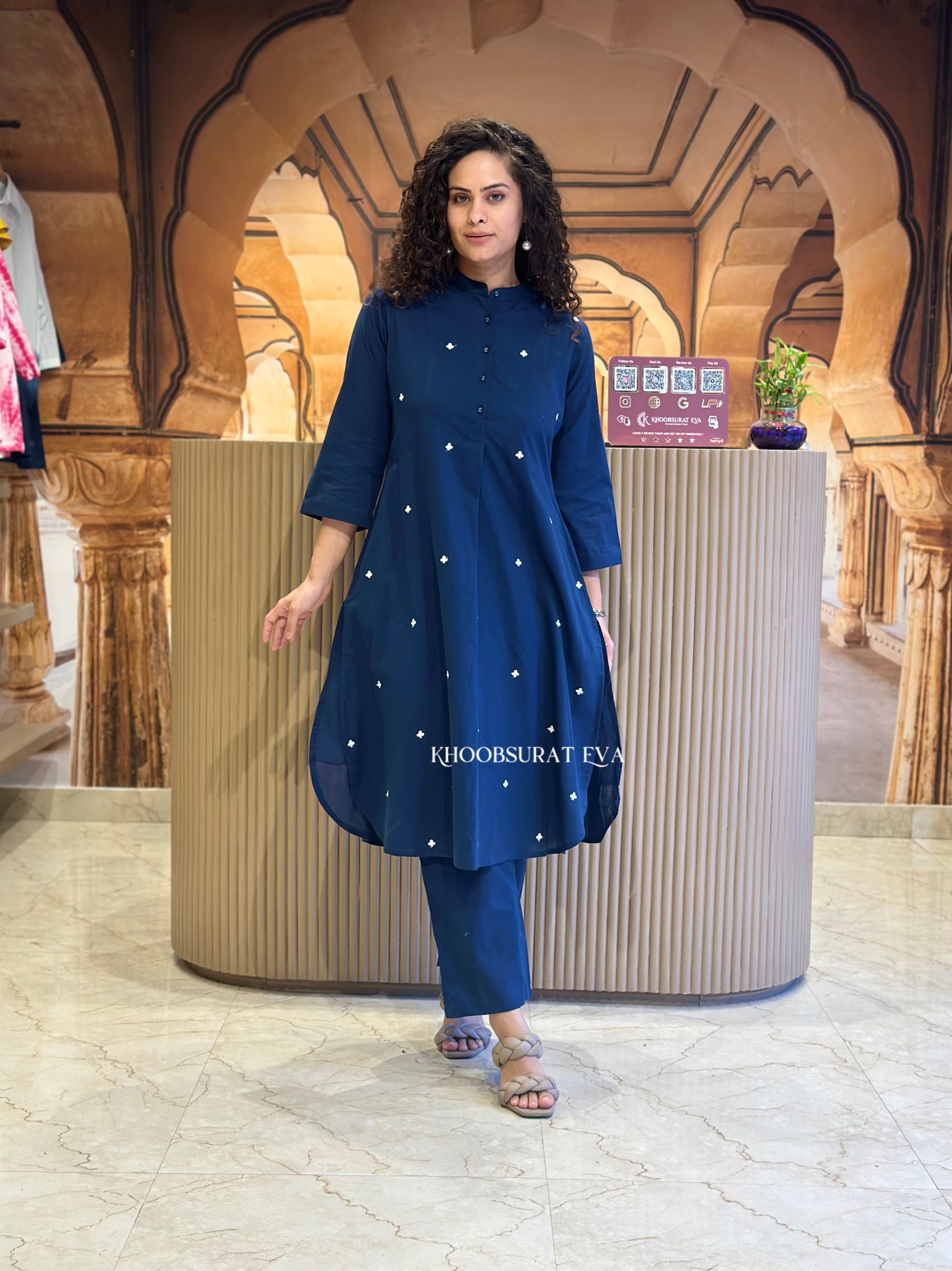 Stylish Blue Kurta Set for Women | Traditional Indian Outfit | Perfect for Festivals, Weddings & Casual Wear