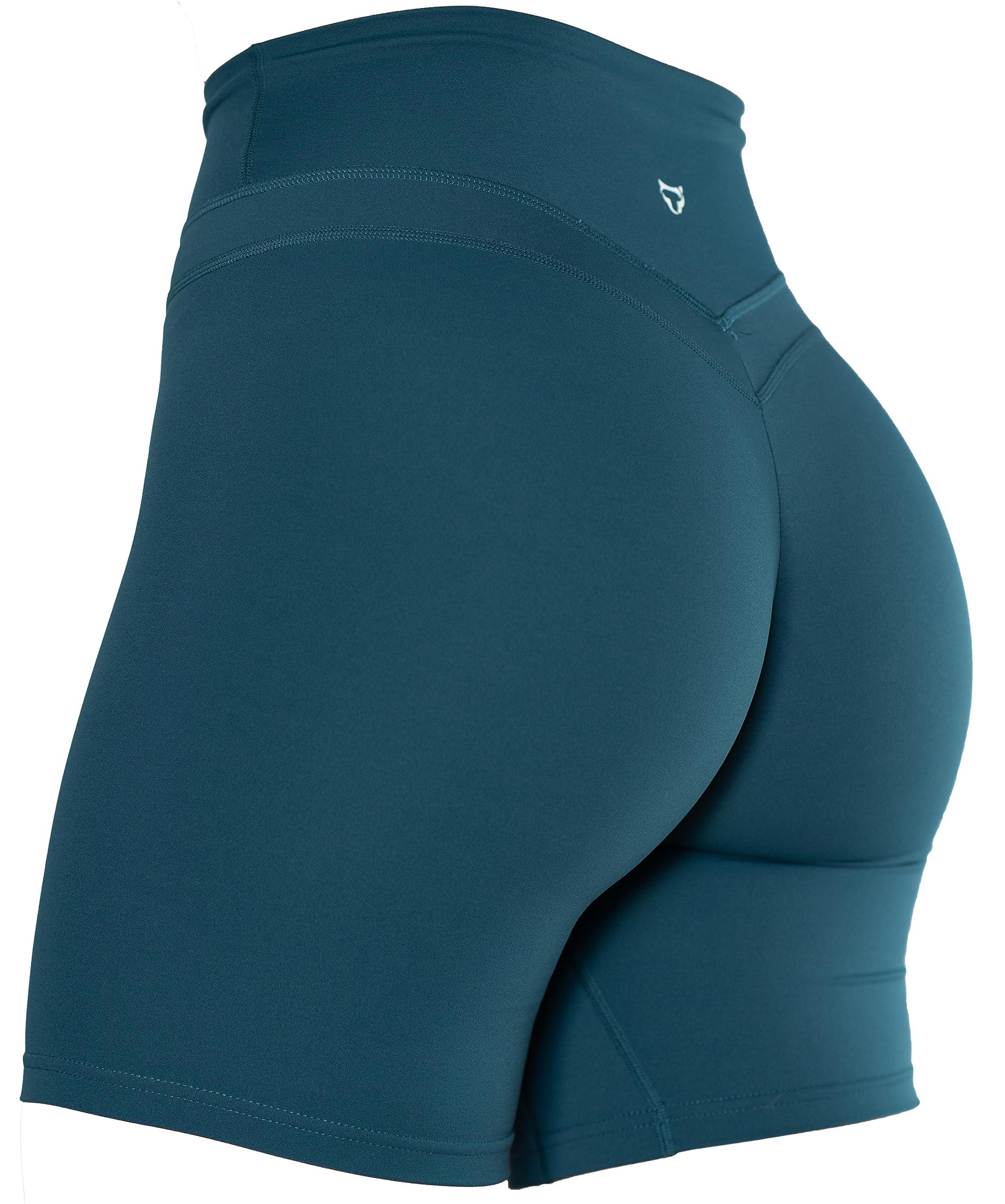 TomTiger High Waist Yoga Shorts for Women - Tummy Control Workout Biker Shorts with Butt Lifting Design | Perfect for Yoga, Gym, Running & Lounge Wear
