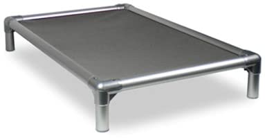 Kuranda Chewproof Dog Bed - Durable Silver Aluminum Frame for Large & Small Dogs - Perfect for Indoor, Outdoor & Kennel Use