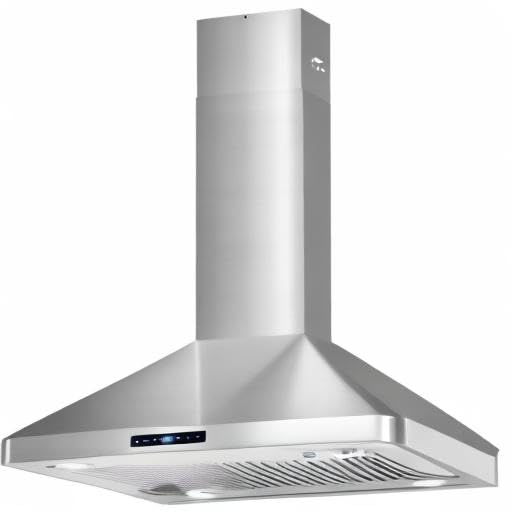 COSMO COS-63ISS75 30-inch Stainless Steel Ducted Island Range Hood - 380 CFM, Soft Touch Controls & LED Lights - Perfect for Modern Kitchen Islands & Open Concept Homes