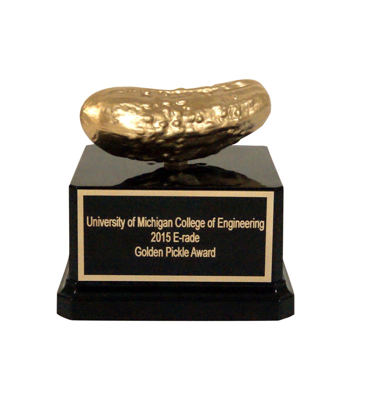 Golden Pickle Trophy - Best Pickle Lover Gift, Funny Gag Award for Pickle Enthusiasts, Novelty Prize for Pickleball Players - Perfect for Birthday Gifts, Office Pranks & Pickleball Tournament Awards