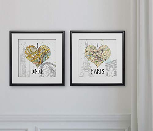 I Love London Map