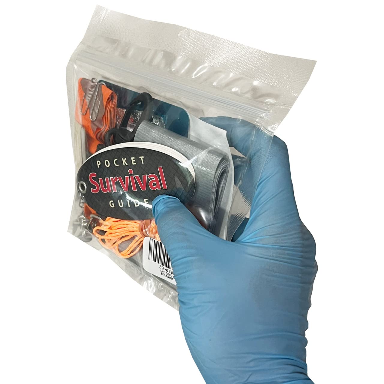 Rescue Essentials Pocket Survival Kit - Compact Emergency Gear for Outdoor Adventures, Camping, Hiking & Travel | First Aid, Survival Tools & Safety Equipment