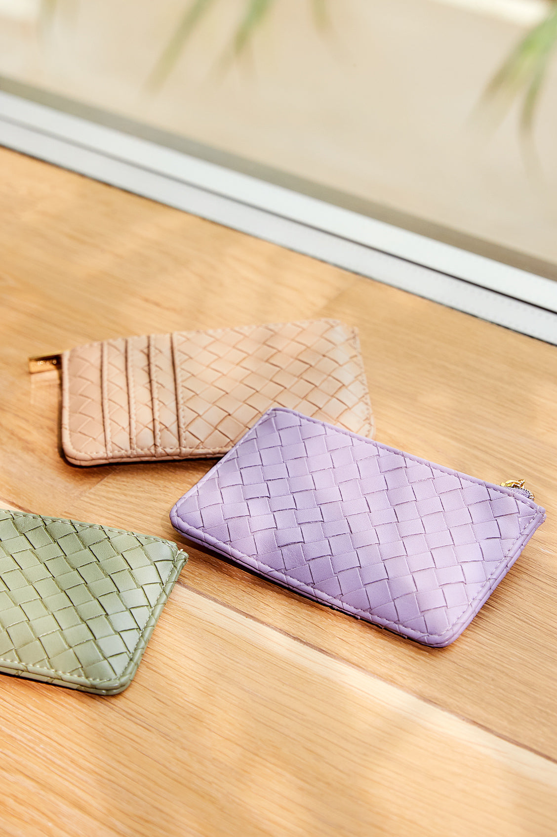 Stylish Rectangle Card Purse for Women - Slim RFID Blocking Credit Card Holder Wallet - Perfect for Travel, Shopping & Everyday Use