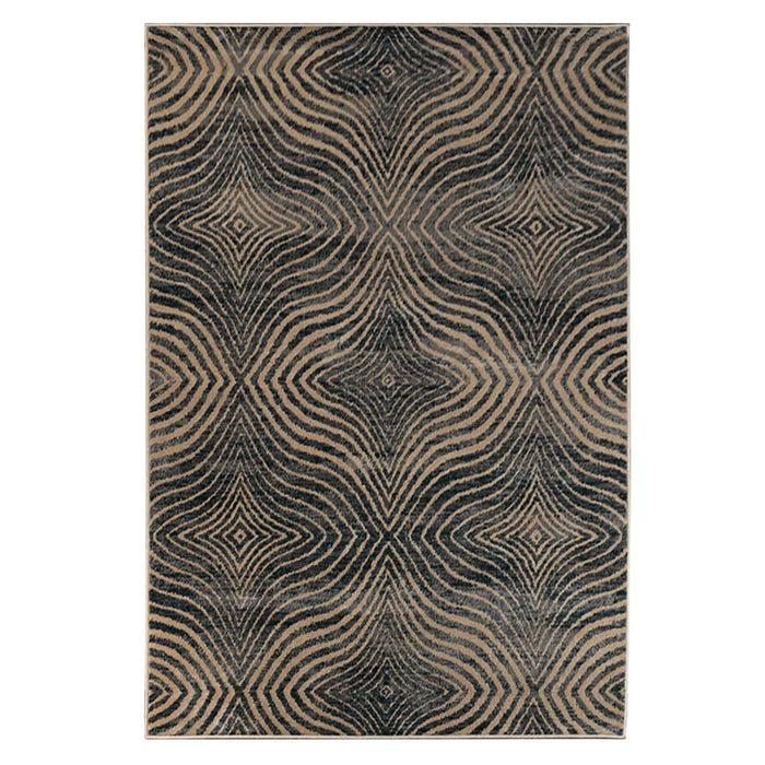 Stylish Abstract Striped Indoor Area Rug & Runner - Soft & Durable for Living Room, Bedroom, or Hallway Decor