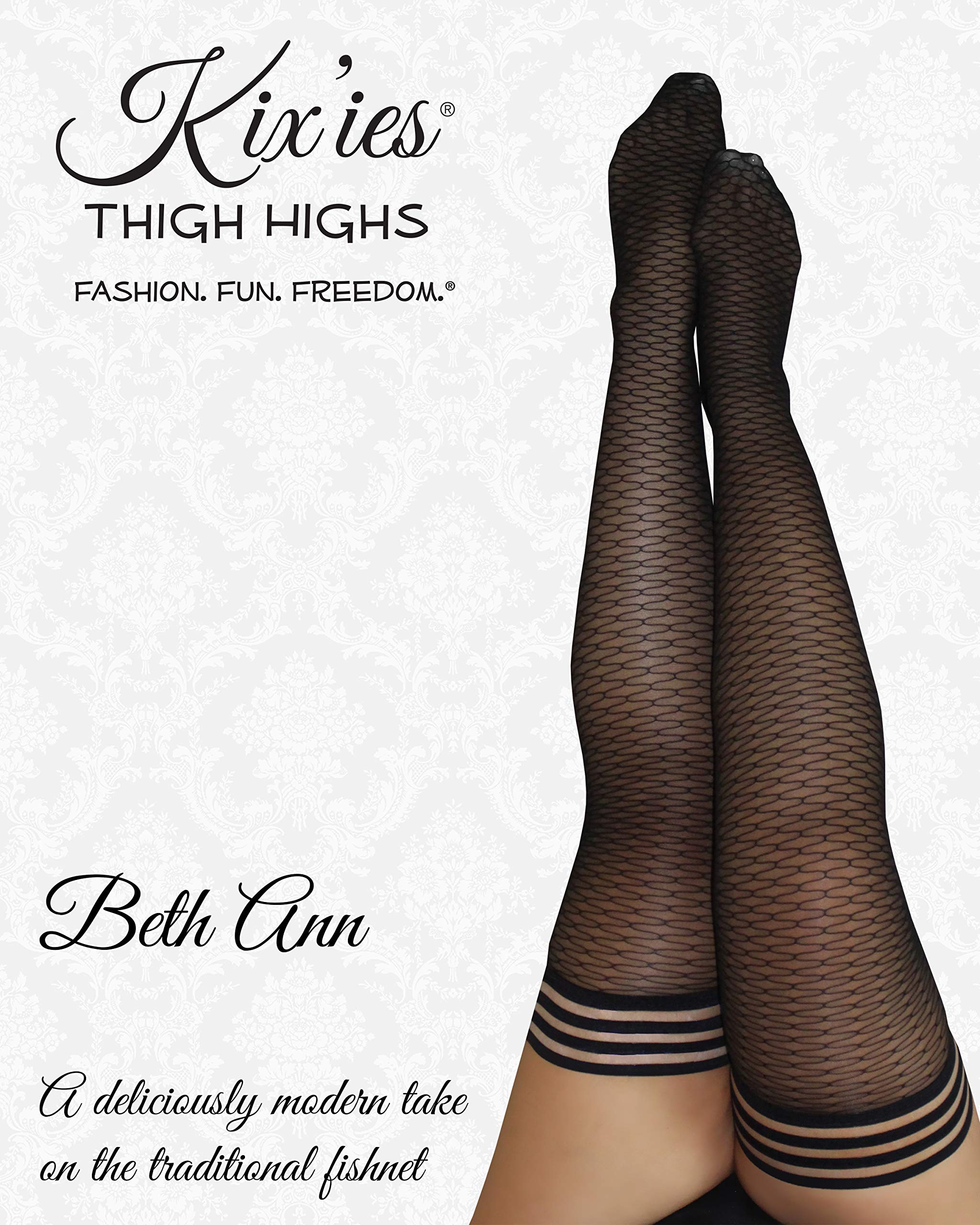 Kix'ies Thigh High Stockings for Women - Comfortable Maternity Lingerie & Pantyhose | Perfect for Pregnancy, Nursing, and Everyday Wear