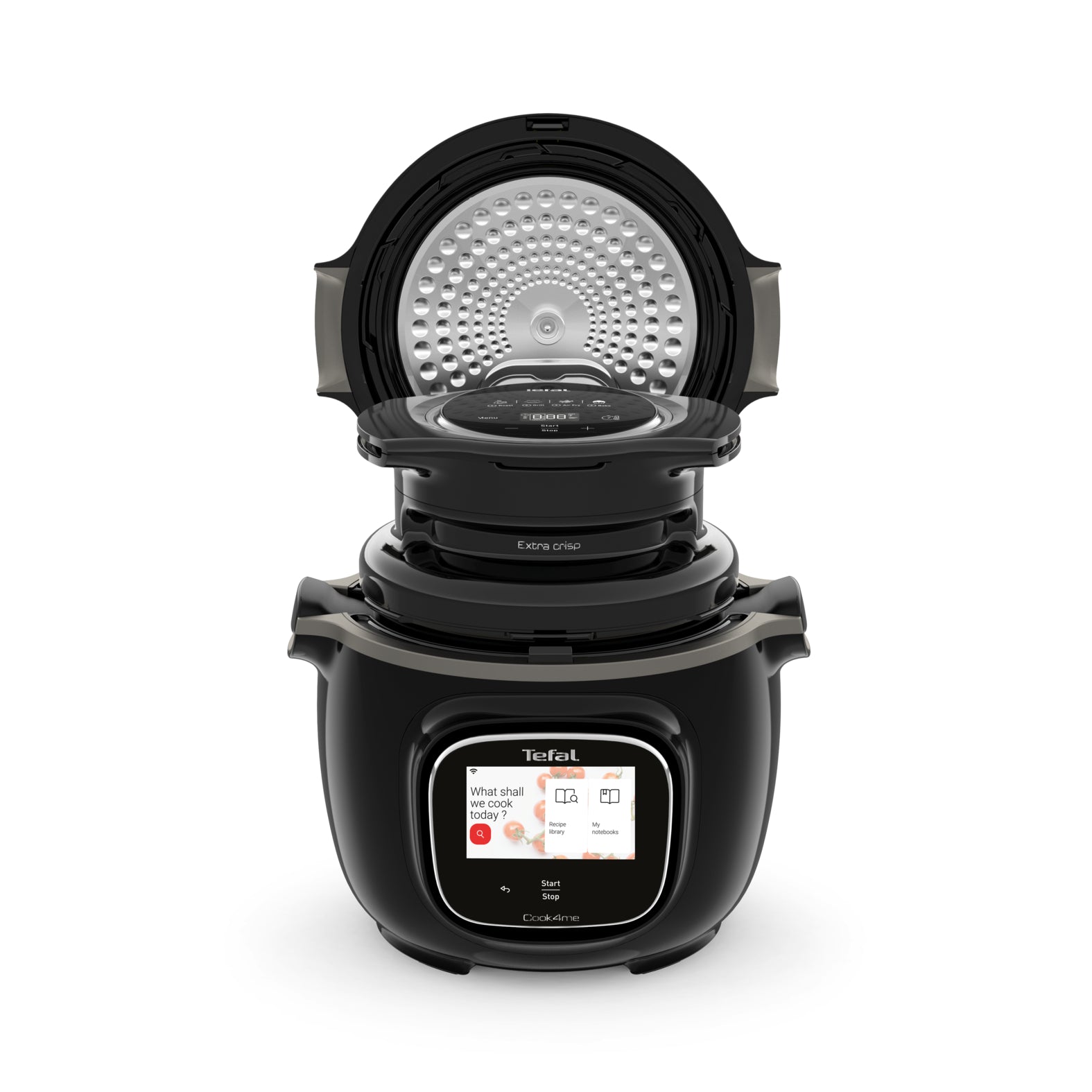 Tefal Cook4me Accessory - Extra Crisp Lid EY1508 for Air Fryer & Pressure Cooking | Perfect for Crispy Meals & Healthy Cooking