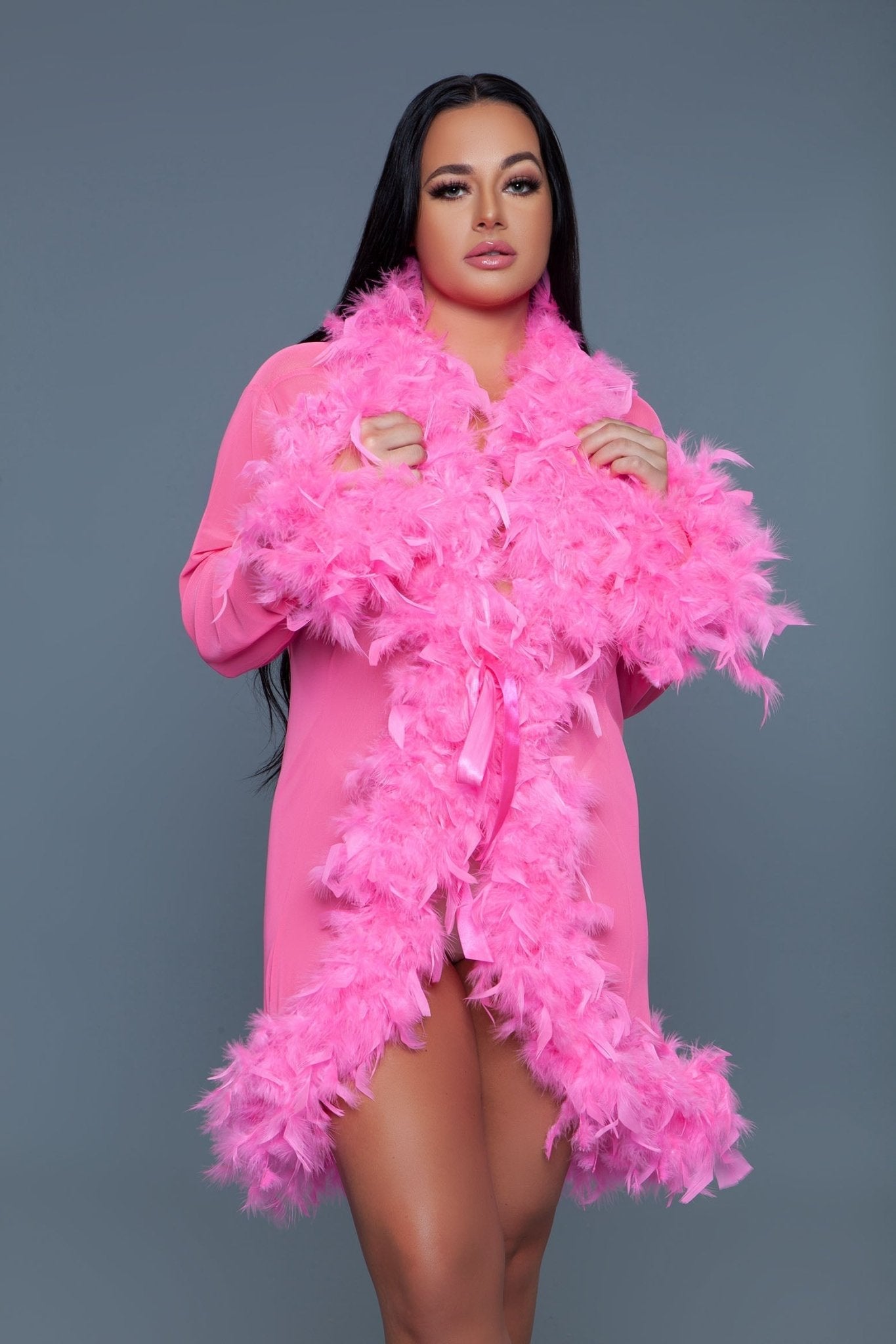 BeWicked Women's Luxurious Soft Robe BW834S - Elegant Loungewear for Relaxation at Home & Spa Days