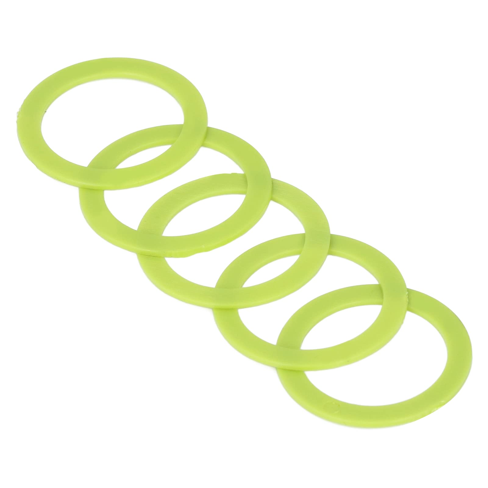 5PCS 37MM Badge Gasket Set for Circle Cutter Button Maker Machine - Replacement Gaskets Compatible with Badge Machine Die - Perfect for DIY Button Making, Craft Projects & School Activities