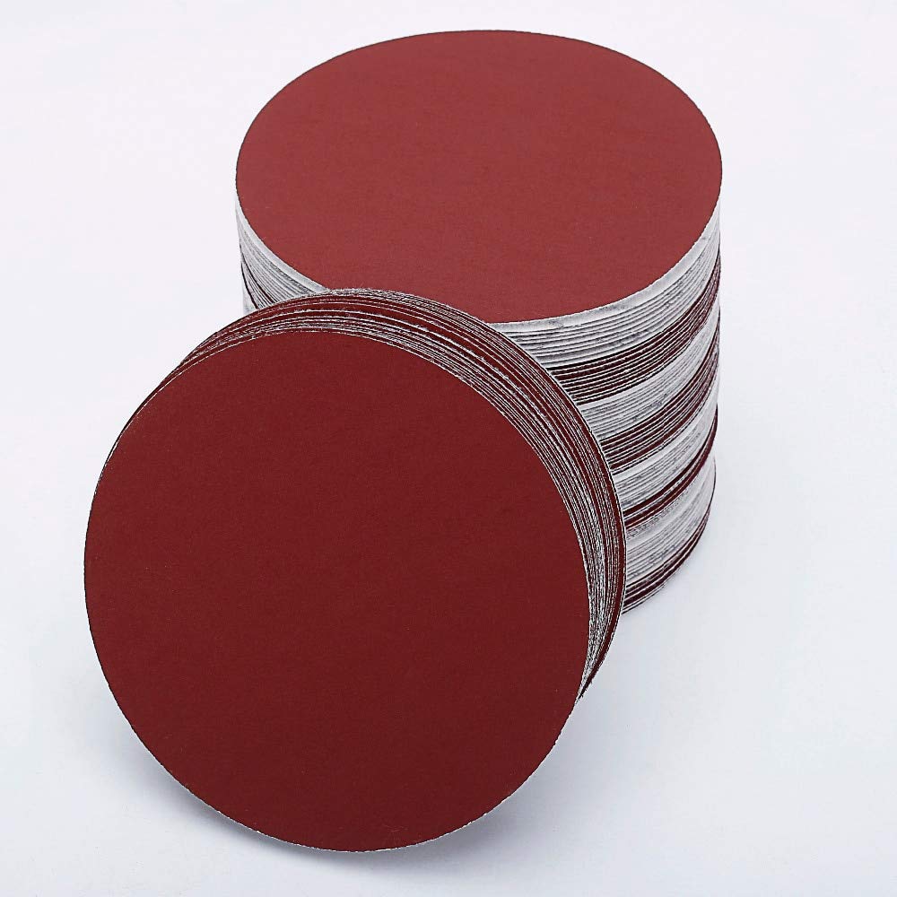 30Pcs 5 Inch 125mm Round Sandpaper Discs - 320/400/600/800/1000/1500 Grit Hook & Loop Sanding Pads for Orbital Sander - Woodworking, Metal Polishing & DIY Projects