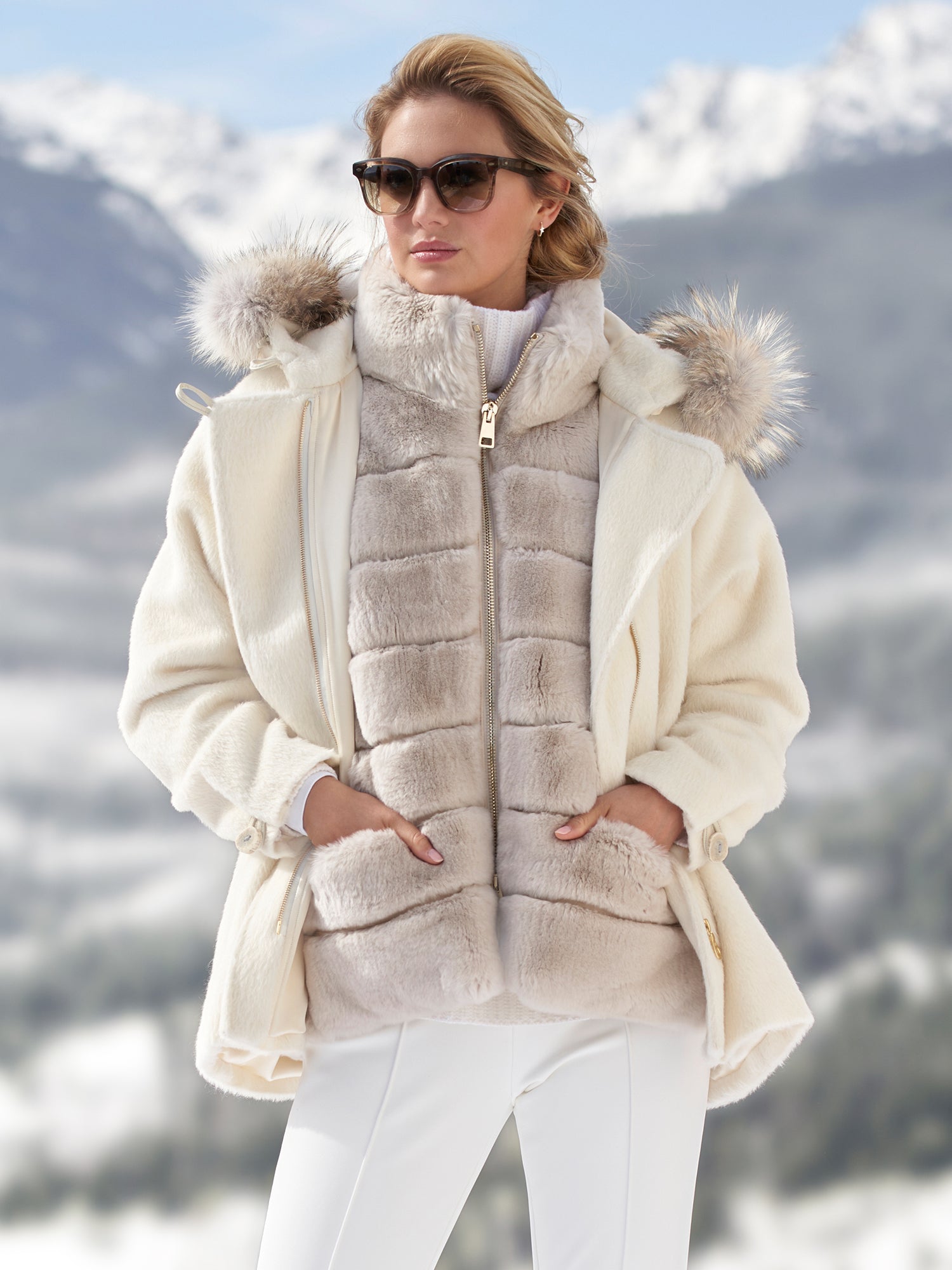 Premium Snowcat Alpaca Parka - Warm Winter Coat for Women & Men | Waterproof Windproof Outdoor Jacket for Skiing, Hiking & Cold Weather Adventures