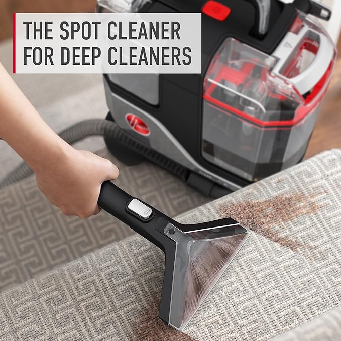 Hoover CleanSlate XL Deep Cleaning Spot Cleaner - Powerful Portable Carpet & Upholstery Cleaner for Stains, Pets, and Spills - Perfect for Home, Car, and Office Use