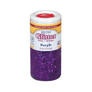 4 oz Glitter Purple for Crafts, DIY Projects, Nail Art & Home Decor – Premium Fine Sparkle Dust for Scrapbooking, Slime Making & Party Decorations