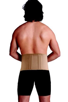 Meditex Criss Cross Lumbo Back Support Belt - Adjustable Posture Corrector for Lower Back Pain Relief - XL Size - Ideal for Office Work, Driving & Sports Recovery